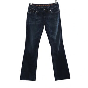 Rock Revival Tori Bootcut Boot Jeans Dark Wash Flap Pockets‎ Women's 27